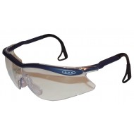 3M veiligheidsbril QX 2000, blauw montuur, heldere lens (04-1022-0140)   