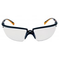 3M veiligheidsbril Solus, zwart/oranje montuur, heldere lens, AS coating (71505-00001)   