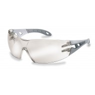 uvex veiligheidsbril pheos 9192-881, grijs montuur, silver mirror lens, UV 5-1.7 supravision HC-AF   