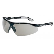 uvex veiligheidsbril i-vo 9160-076, zwart/grijs montuur, grijze lens, UV 5-2.5 optidur NCH   