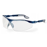 uvex veiligheidsbril i-vo 9160-085, blauw/grijs montuur, heldere lens, UV 2-1.2 optidur NCH   