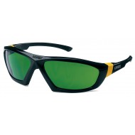 uvex lasbril Athletic 9185-043, groene ruit, beschermtint 3.0   