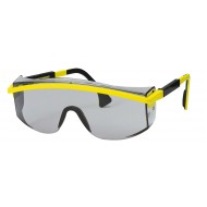 uvex veiligheidsbril astrospec 9168-017, geel/zwart montuur, grijze lens, UV 5-2.5 optidur NCH   