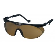 uvex veiligheidsbril skyper 9195-065, blauw montuur, heldere lens, UV 2-1.2 optidur NCH   