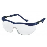 uvex veiligheidsbril skyper s 9196-065, blauw montuur, heldere lens, UV 2-1.2 optidur NCH   