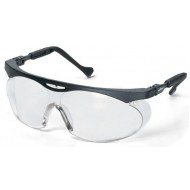 uvex veiligheidsbril skyper 9195-075, zwart montuur, heldere lens, UV 2-1.2 optidur NCH   