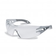uvex veiligheidsbril pheos 9192-215, grijs montuur, heldere lens, UV 2C-1.2 supravision HC-AF   