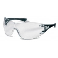 uvex veiligheidsbril x-trend 9177-280, zwart montuur, heldere lens, UV 2-1.2 supravision HC-AF   