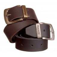 Fristads Kansas lederen riem 100913, 122 cm, zwart   