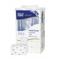 Tork Premium hand towel interfold soft (100288), à 21 pakken   