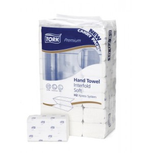 Tork Advanced hand towel interfold soft (120289), à 21 pakken   